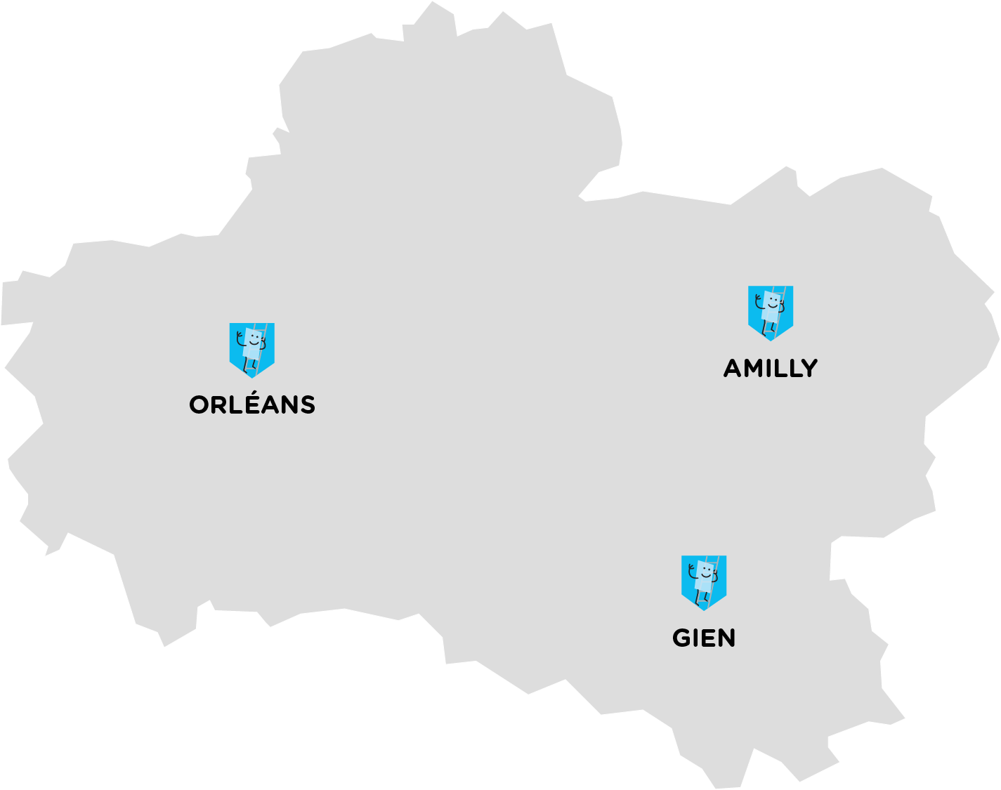 Carte-ORLEANS-2.png Installateur expert en pose VELUX – Centre-Val de Loire
