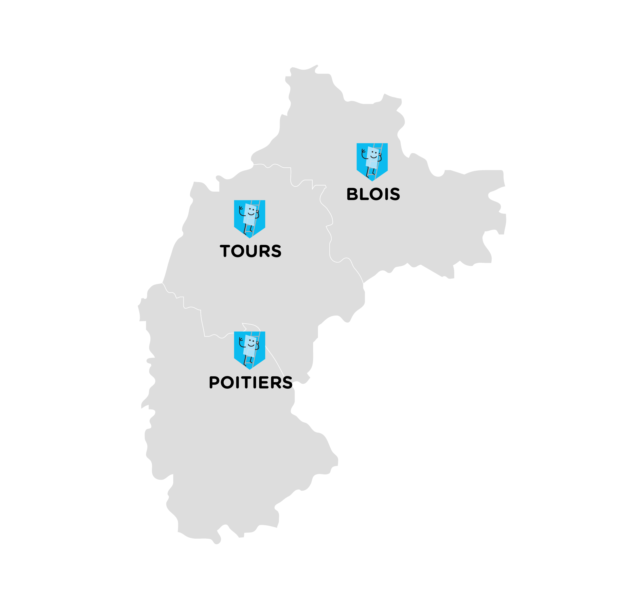 Carte_Touraine-11.png Nos experts de la pose VELUX sont dans la Vienne