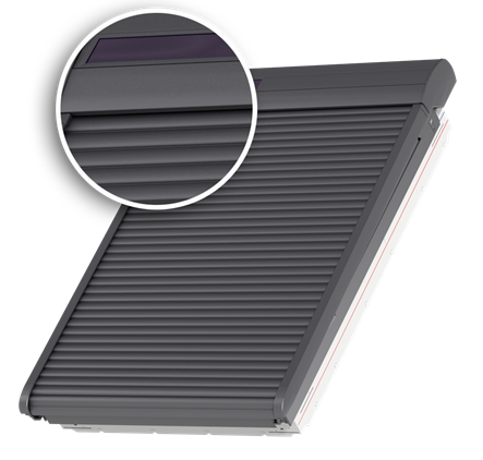 volet-roulant-solaire-velux Bien choisir son volet roulant VELUX